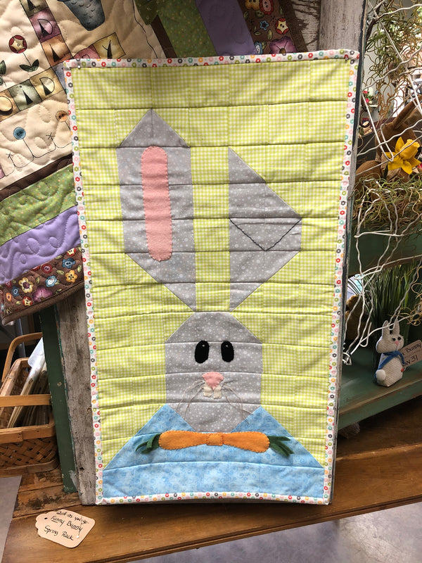 Quilt-as-you-go Funny Bunny - Plaid Sheep Company