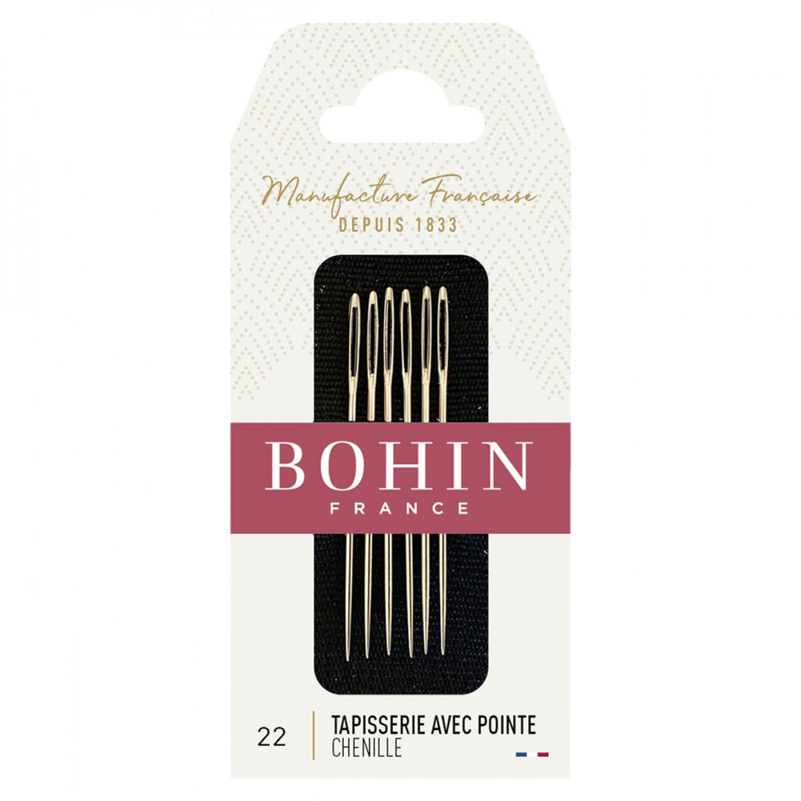 Bohin Chenille Needles Size 22 # 00934