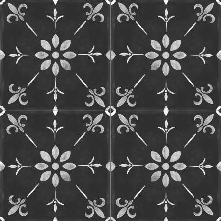 Vintage Tile Charcoal # 20881-CHR