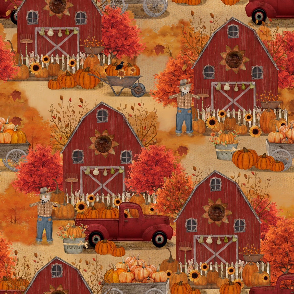 Tan Red Barn Retreat # 24587-TAN