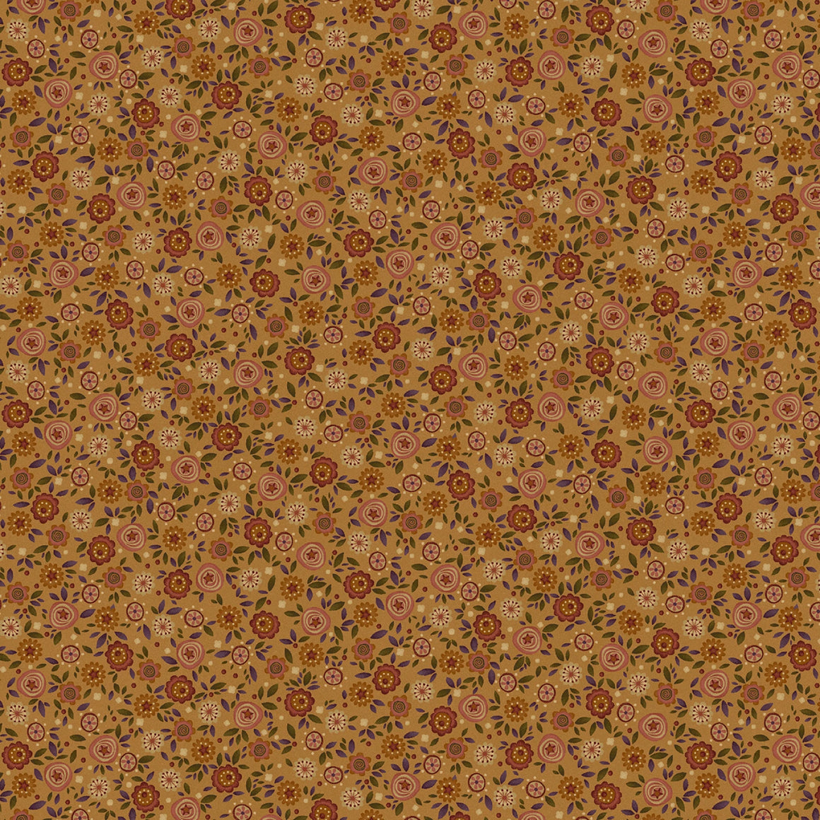Gold Calico 5 Inch # 3636-33