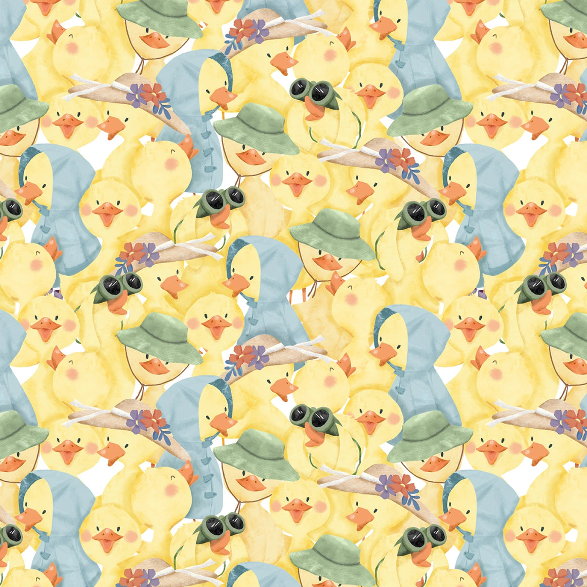 Yellow Duck Crowd 5 Inch # 8975S-42