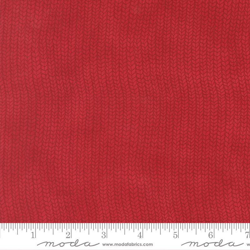 When Snow Falls Berry Red 56177 14