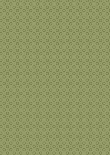 Grandma's Quilts Flower Dot Green A775-2