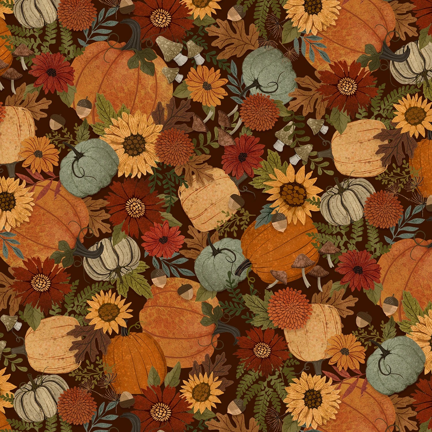 Autumn Homestead Packed Pumpkins # AHOM6213-ZMU