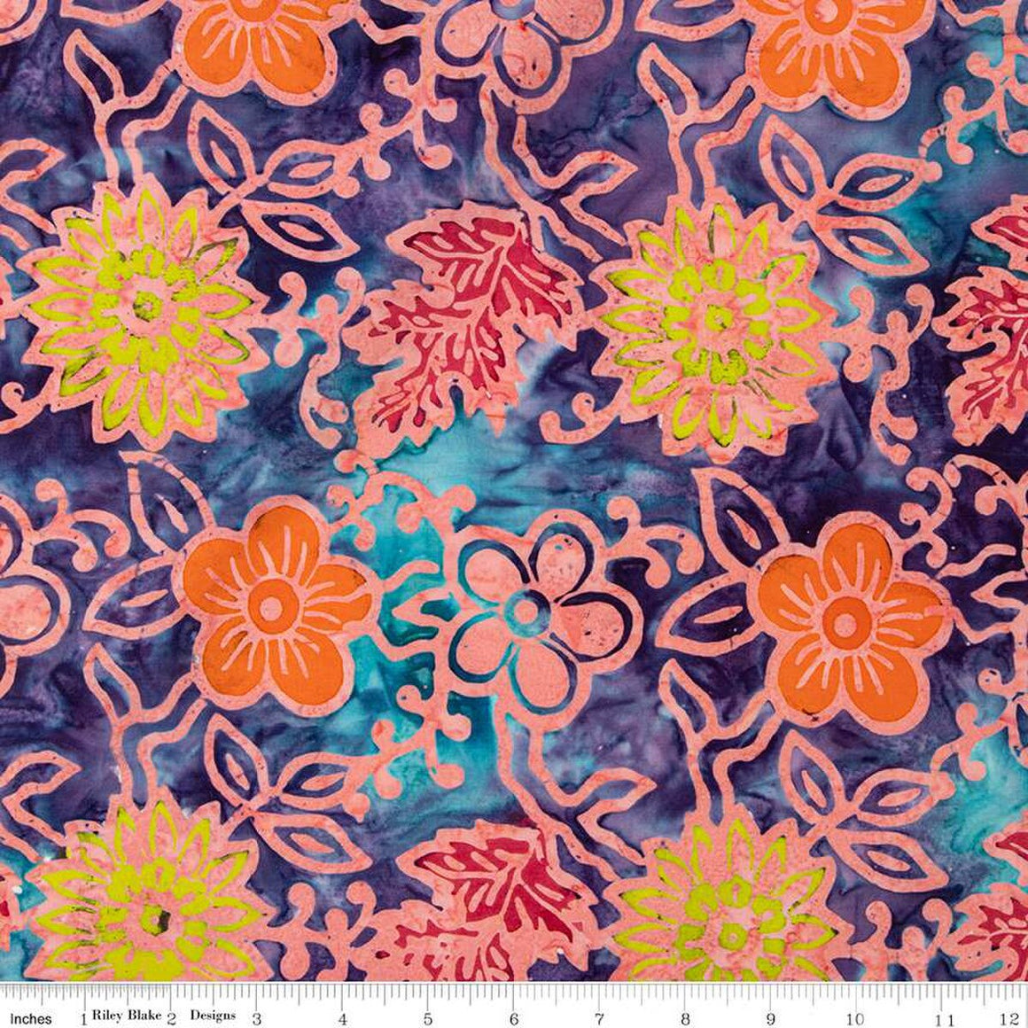 Expressions Batiks Neon Pop Purple Outburst BT23050-186