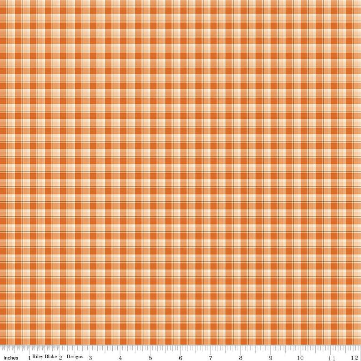 Plaid C16193-ORANGE