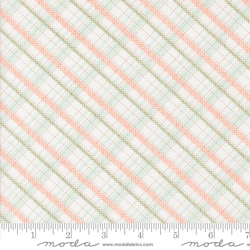 Abloom Robins Cloud Stitched Plaid 29214-11