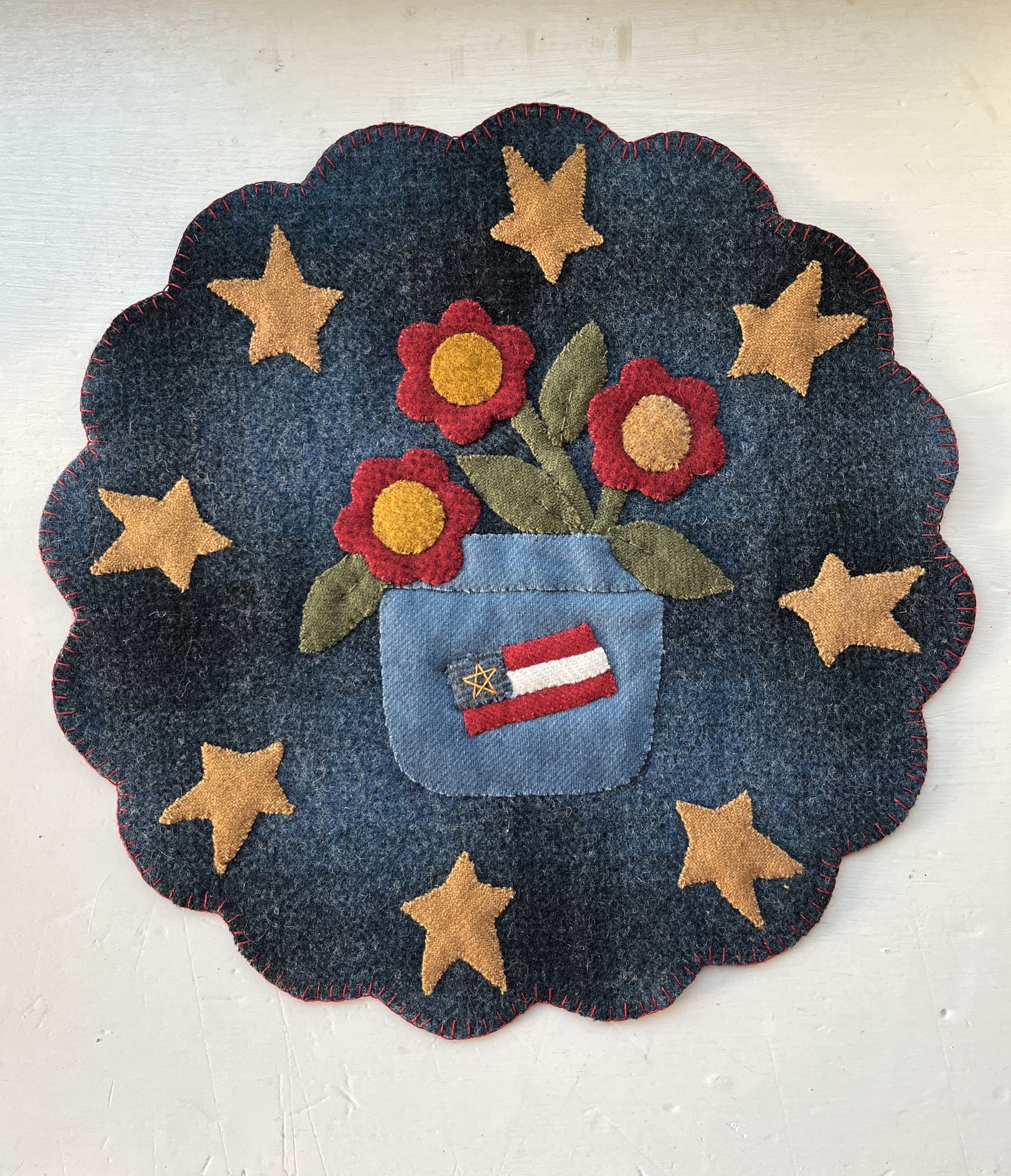 Starry Flag Mat