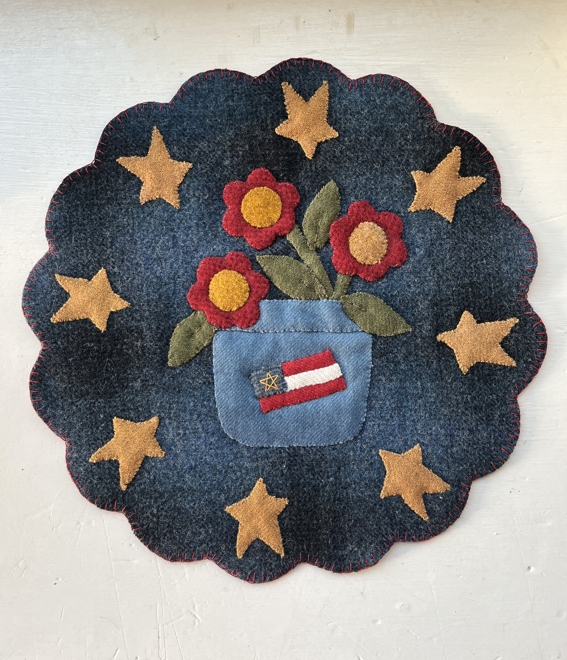 Starry Flag Mat