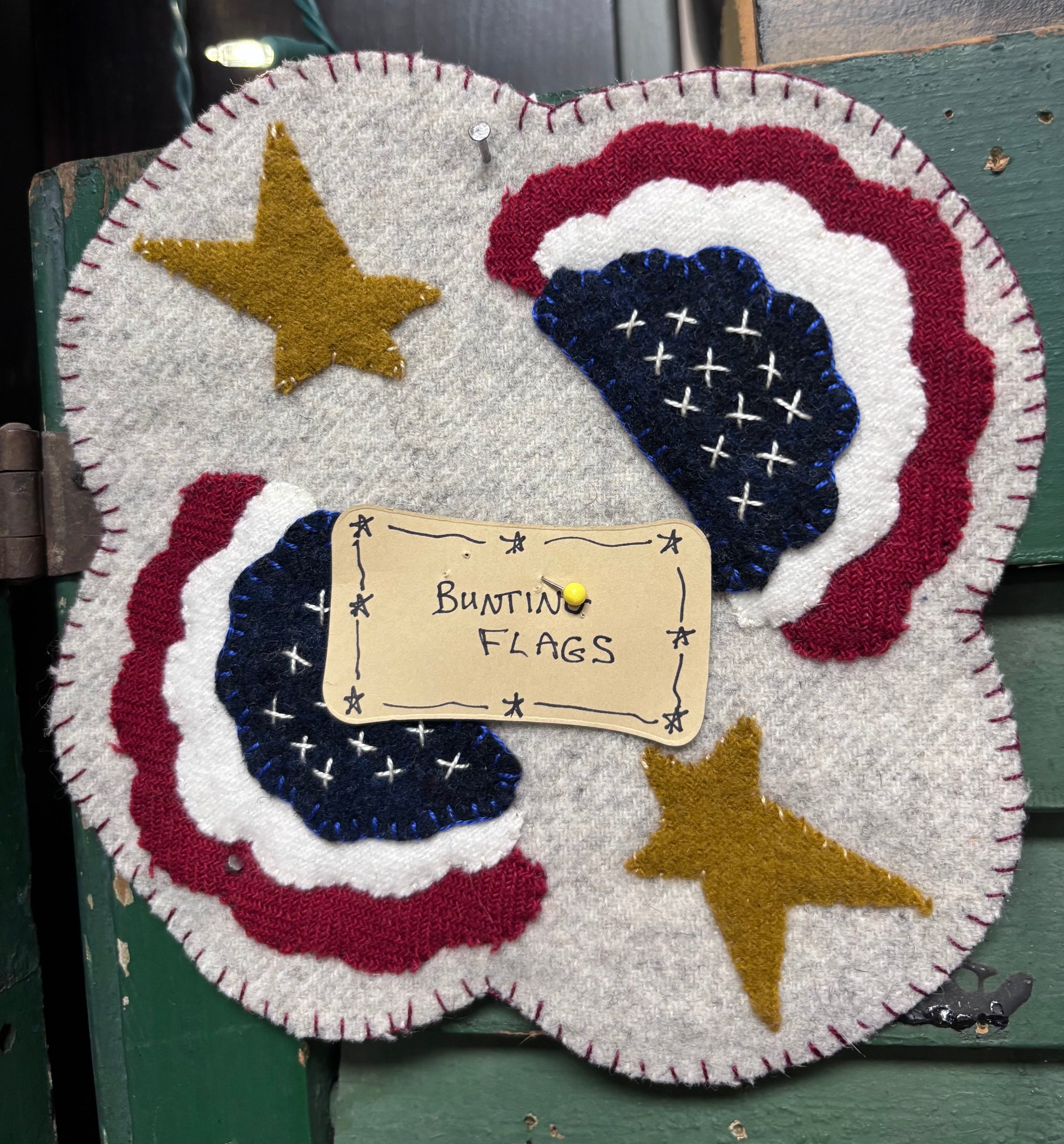 Mini Mat: Bunting Flags