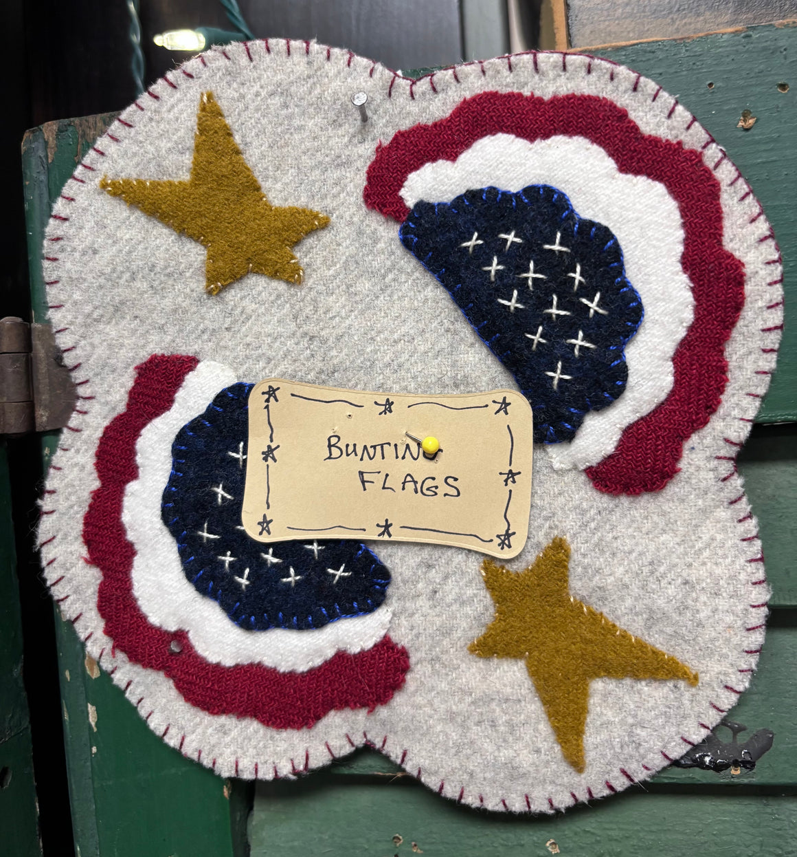 Mini Mat: Bunting Flags