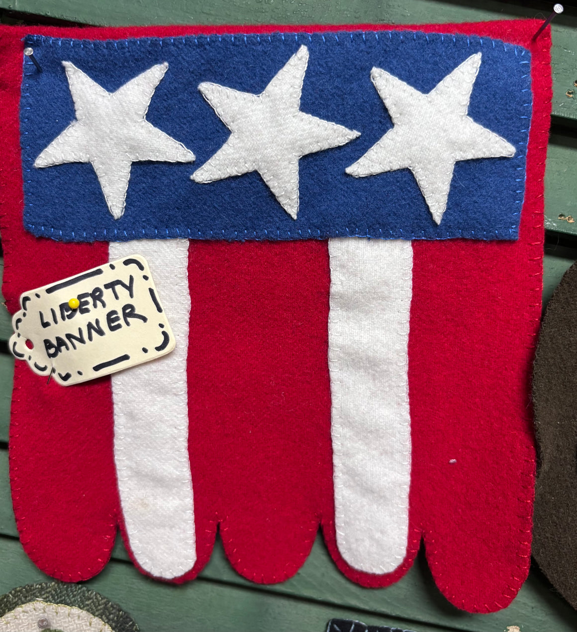 Mini Mat: Liberty Banner