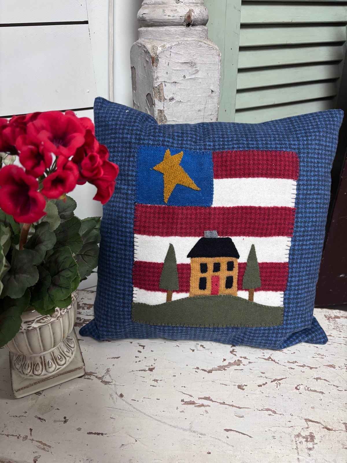 Patriotic Home Pillow