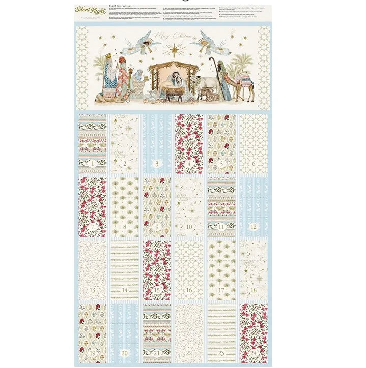 Silent Night Lamb Panel 40058 11