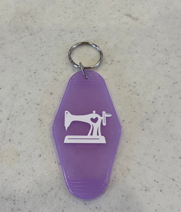 Sewing Machine Keychain - Plaid Sheep Company