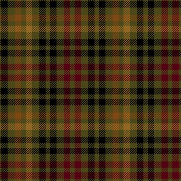 Primo Plaids Flannel: Rich & Rustic PP091967 OLIVE