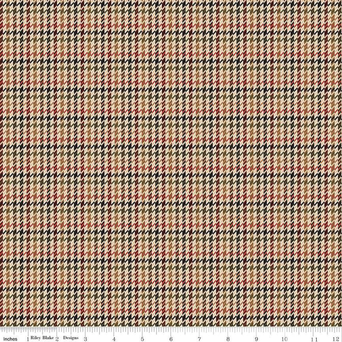 Plaid-Venture Club Retriever Brown C17046