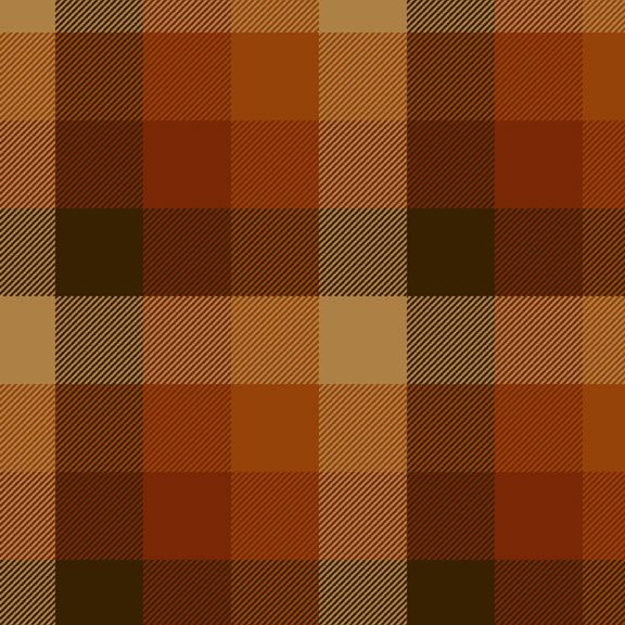 Primo Plaids Flannel: Spice Mix R091414 PUMPKIN
