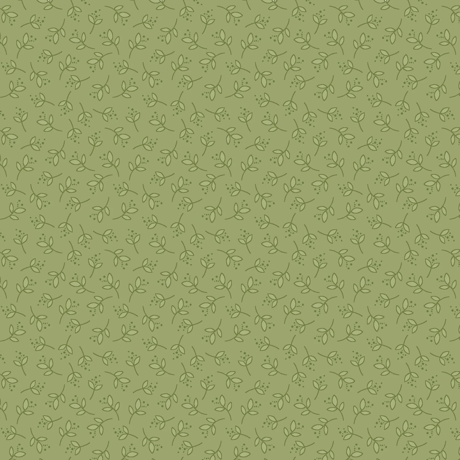 Green Leaves # R792127D-GREEN