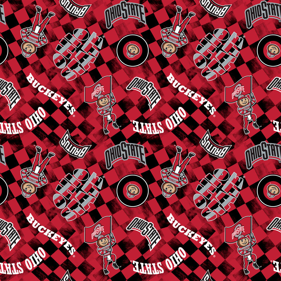 Ohio State - Canvas Duck Cloth - Red SYKOHS1380-RED