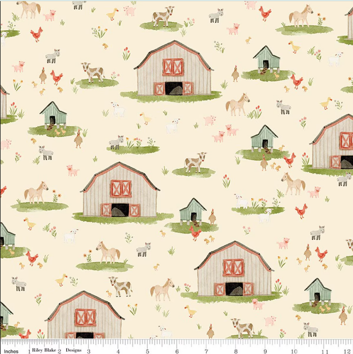 Lil' Farm Friends C17940-CREAM