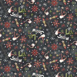 Let It Snow F2878-99 Charcoal