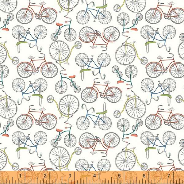 Be My Neighbor Bicycles Ivory 53162-1