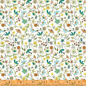 Be My Neighbor Tiny Floral Ivory 53163-1