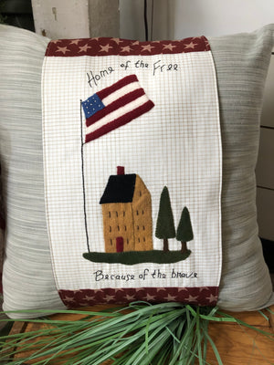 Patriotic Pillow Wrap