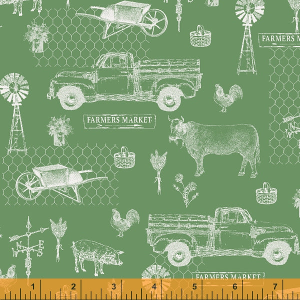 Farmers Market Farm Toile 52765-3