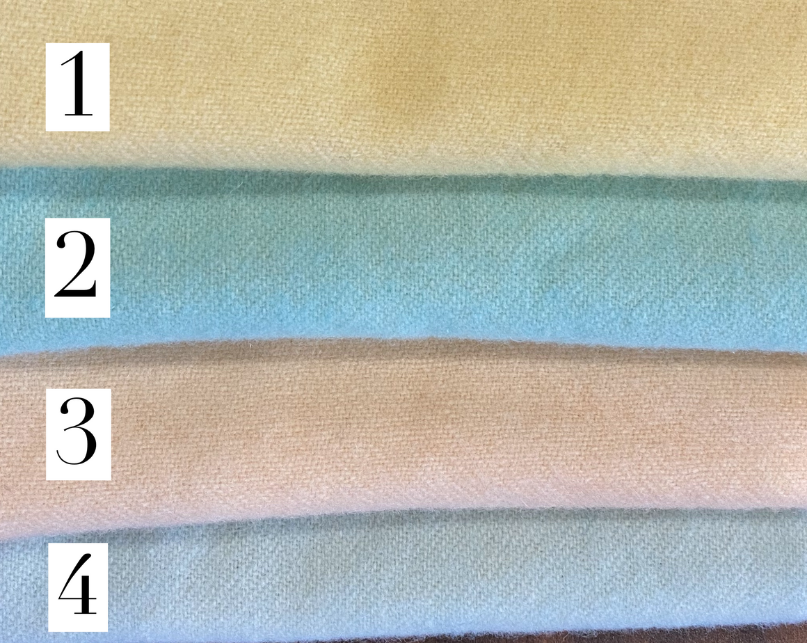 Pastel Hand-Dyed Wool #1-4