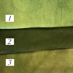 Green Hand-Dyed Wool #1-3