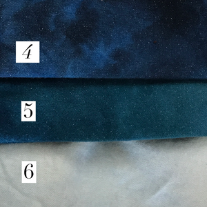 Blue Hand-Dyed Wool #4-6