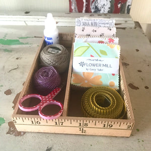 Handmade Measuring Tape Boxes