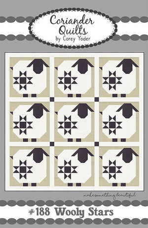 Wooly Stars Quilt Pattern Coriander Quilts #CQ-188
